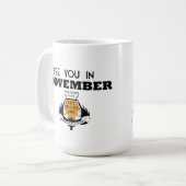 Mug Aucun sommeil jusqu'à Patterson/ne vous voient en (Devant gauche)