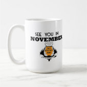 Mug Aucun sommeil jusqu'à Patterson/ne vous voient en (Gauche)