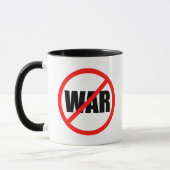 Mug Aucun symbole de guerre (Gauche)