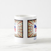 Mug Aucun thé pour moi - vote Démocrate 2 (Centre)