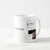 Mug Aucune énergie foncée ! (Devant droit)