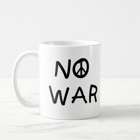 Mug AUCUNE guerre (Gauche)