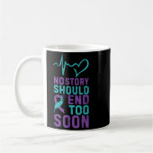 Mug Aucune histoire ne devrait se terminer trop tôt (Gauche)
