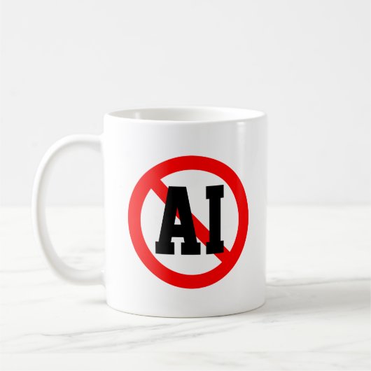 Mug Aucune IA (Gauche)