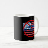 Mug Aucune ingérence dans les élections - (Devant droit)