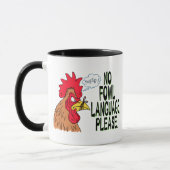 Mug Aucune langue de volaille (Gauche)