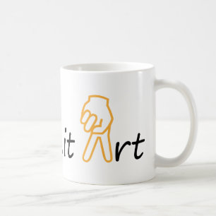 Mug AUCUNE LIMITE ART & signer PAIX - LIBERTÉ - LIBERT