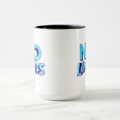 Mug Aucune limite | Cyberpunk Streetwear Digital Desig (Centre)