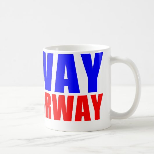 MUG AUCUNE MANIÈRE MAIS LA NORVÈGE (Droite)