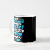 Mug Aucune personne normale ne fait ce conseiller scol (Devant gauche)
