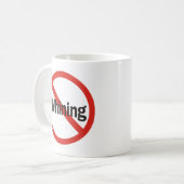 Mug Aucune pleurnicherie (Devant gauche)