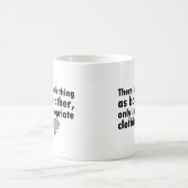 Mug Aucune une telle chose comme le mauvais temps (Centre)