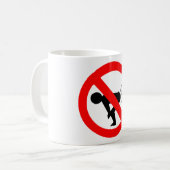 Mug Aucune zone de pet (Devant gauche)