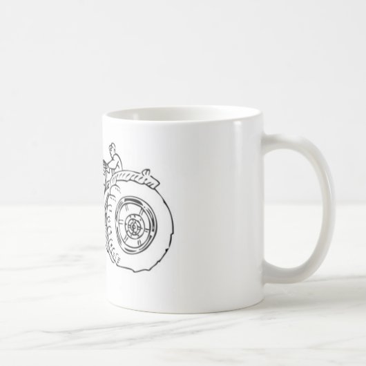 MUG AUCUNES FERMES, AUCUNE NOURRITURE ! (Droite)