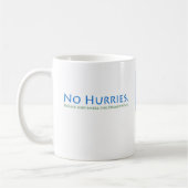 Mug Aucunes hâtes (Gauche)