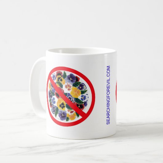 MUG AUCUNES PENSÉES MUG2 (Devant gauche)