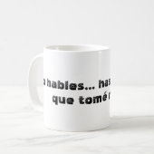 Mug Aucuns hables (Devant gauche)