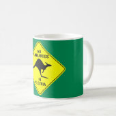 Mug Aucuns kangourous en Autriche (Devant droit)