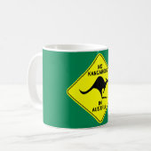 Mug Aucuns kangourous en Autriche (Devant gauche)