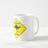 MUG AUCUNS KANGOUROUS EN AUTRICHE (Devant droit)