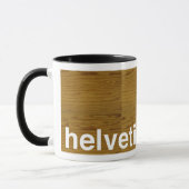 Mug audacieux helvetica (Gauche)