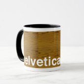 Mug audacieux helvetica (Devant gauche)