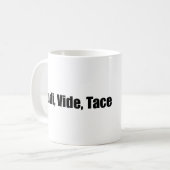 Mug audi, vide, tace (Devant gauche)