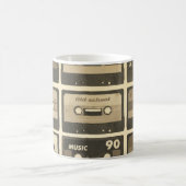 Mug Audio Cassette, Retro Poster Hip-Hop. (Centre)