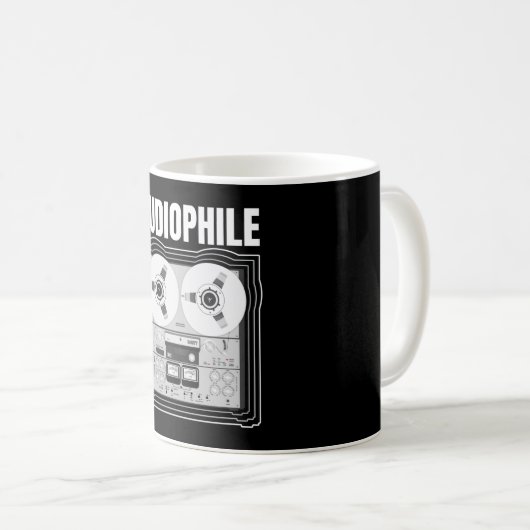 Mug Audiophile Tape Recorder Tape Recorder (Devant droit)