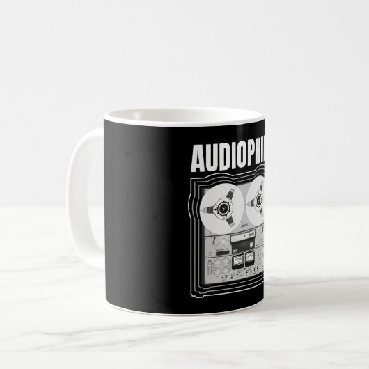 Mug Audiophile Tape Recorder Tape Recorder (Devant gauche)