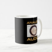 Mug Audiophiles à bouton de volume audio analogique (Devant droit)