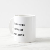 Mug Auditeur drôle (Devant gauche)