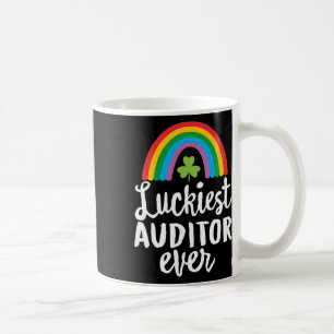 Mug Auditeur le plus chanceux Saint Patrick Shamrocks