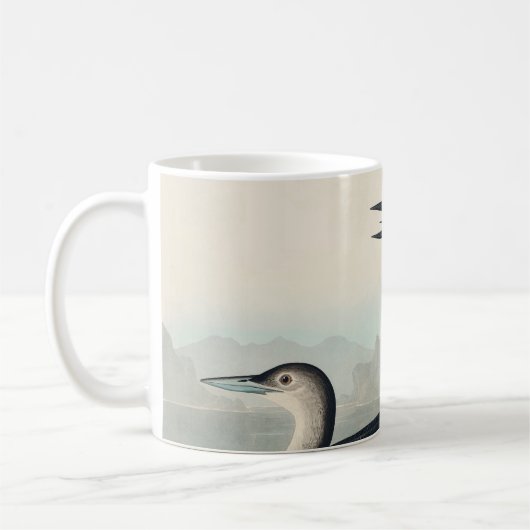 Mug Audubon Bird Loon Diver Classic (Gauche)