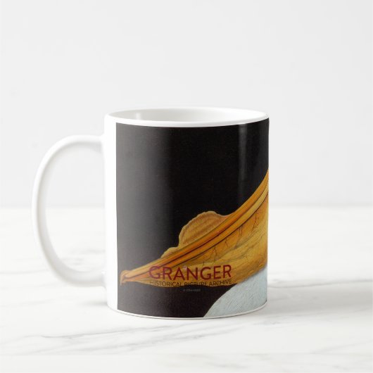 Mug Audubon : Grand pélican blanc (Gauche)