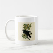 Mug Audubon Raven Oiseau classique (Gauche)
