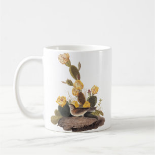 Mug Audubon Vesper Sparrow et Prickly Pear Cactus