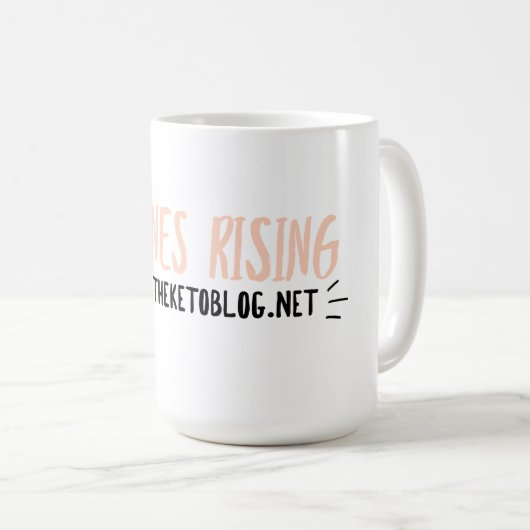 Mug Augmentation de cétones (Devant droit)