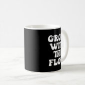 Mug Augmenter Avec Le Devis De Motivation De Flux (Devant droit)
