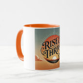 Mug Augmenter Et Prospérer Inspiration (Devant gauche)