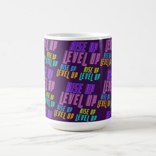 Mug Augmenter le niveau vers le haut Devis positif (Centre)