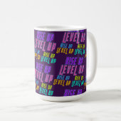 Mug Augmenter le niveau vers le haut Devis positif (Devant droit)