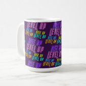 Mug Augmenter le niveau vers le haut Devis positif (Devant gauche)