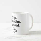 Mug Augmenter plus fort - Motivational Typography Desi (Devant droit)