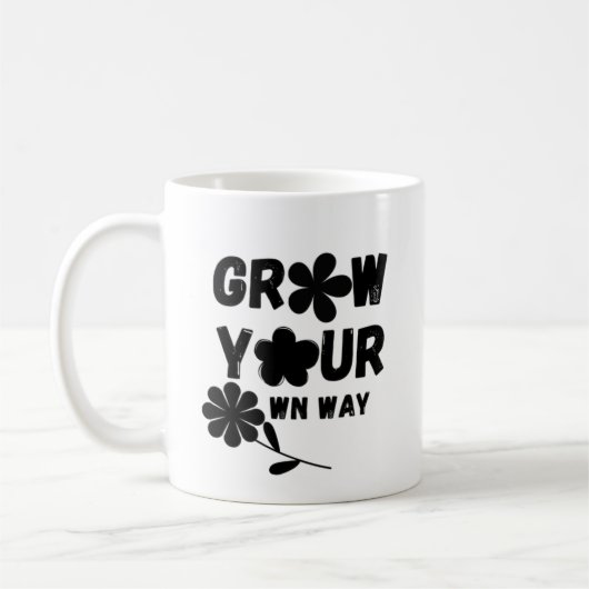 Mug Augmentez votre propre voie (Gauche)