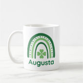 Mug Augusta Nom Clover Boho Rainbow (Gauche)