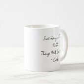Mug Aujourd'hui | Avoir des moments difficiles (Devant droit)