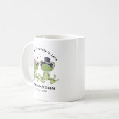 Mug ©Aujourd'hui dans Love Frog Couple Rustic Mariage (Devant gauche)