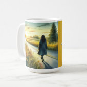 Mug Aujourd'hui est votre jour - Partez à l'inspiratio (Devant gauche)