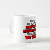 Mug Aujourd'hui ingénierie logicielle...Demain (Devant gauche)